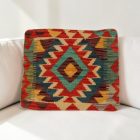 Kézi szövésű párnahuzat 40x45 Kilim díszpárna