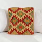 Kézi szövésű párnahuzat 40x40 Kilim díszpárna