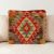 Kézi szövésű párnahuzat 40x40 Kilim díszpárna