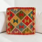 Kilim díszpárna 40x40 kézi szövésű Kelim párnahuzat