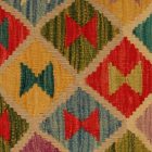 Kilim díszpárna 40x40 kézi szövésű Kelim párnahuzat