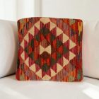 Kilim díszpárna 40x40 kézi szövésű Kelim párnahuzat