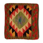 Kilim díszpárna 40x40 kézi szövésű Kelim párnahuzat