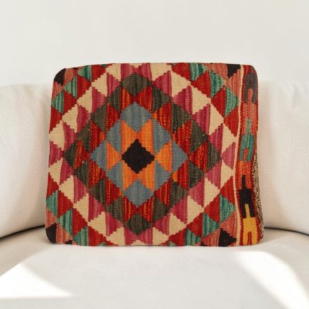 Kilim díszpárna 50x45 kézi szövésű Kelim párnahuzat