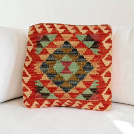Kilim díszpárna 40x40 kézi szövésű Kelim párnahuzat