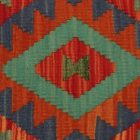 Kilim díszpárna 40x40 kézi szövésű Kelim párnahuzat