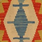 Kilim díszpárna 40x40 kézi szövésű Kelim párnahuzat