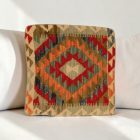 Kilim díszpárna 40x40 kézi szövésű Kelim párnahuzat