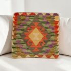 Kilim díszpárna 40x40 kézi szövésű Kelim párnahuzat