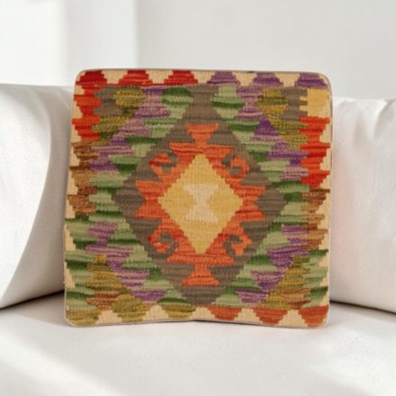 Kilim díszpárna 40x40 kézi szövésű Kelim párnahuzat