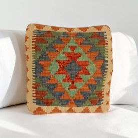 Kilim díszpárna 45x45 kézi szövésű Kelim párnahuzat