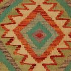 Kilim díszpárna 40x40 kézi szövésű párnahuzat