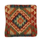 Kilim díszpárna 40x40 kézi szövésű párnahuzat
