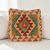 Kilim díszpárna 40x40 kézi szövésű párnahuzat