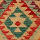 Kilim díszpárna 40x40 kézi szövésű párnahuzat