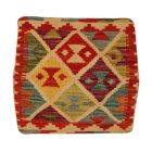 Kilim díszpárna 40x40 kézi szövésű párnahuzat