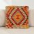 Kilim díszpárna 40x40 kézi szövésű párnahuzat