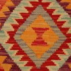 Kilim díszpárna 40x40 kézi szövésű párnahuzat