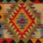 Kilim díszpárna 40x40 kézi szövésű párnahuzat