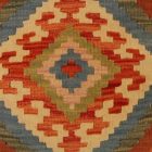 Kilim díszpárna 40x40 kézi szövésű párnahuzat