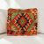 Kilim díszpárna 40x40 kézi szövésű párnahuzat