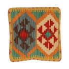 Kilim díszpárna 40x40 kézi szövésű párnahuzat