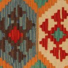 Kilim díszpárna 40x40 kézi szövésű párnahuzat