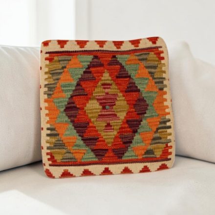 Kilim díszpárna 45x45 kézi szövésű Kelim párnahuzat