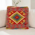 Kilim díszpárna 45x45 kézi szövésű Kelim párnahuzat