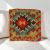Kilim díszpárna 40x40 kézi szövésű párnahuzat