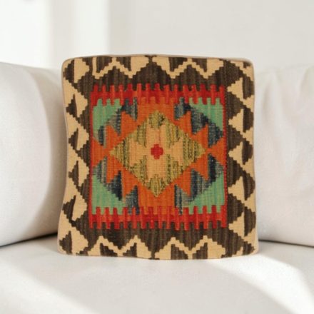 Kilim párna 40x40 kézi szövésű párnahuzat