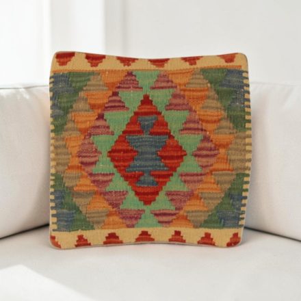 Kilim párna 40x40 kézi szövésű párnahuzat