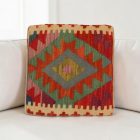 Kilim párna 40x40 kézi szövésű párnahuzat