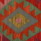 Kilim párna 40x40 kézi szövésű párnahuzat