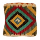 Kilim párna 40x40 kézi szövésű párnahuzat