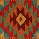 Kilim párna 40x40 kézi szövésű párnahuzat