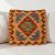 Kilim párna 40x40 kézi szövésű párnahuzat
