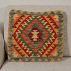 Kézi szövésű díszpáran 50x50 Kilim párnahuzat