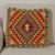 Kézi szövésű díszpáran 50x50 Kilim párnahuzat