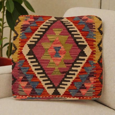 Kilim díszpárna 50x50 kézi szövésű Kelim párnahuzat