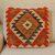 Kilim díszpárna 50x50 kézi szövésű párnahuzat