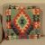 Kézi szövésű párna 50x50 Kilim párnahuzat