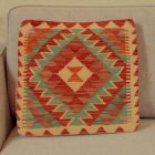 Kézi szövésű párnahuzat 50x50 Kilim díszpárna