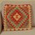 Kézi szövésű párnahuzat 50x50 Kilim díszpárna