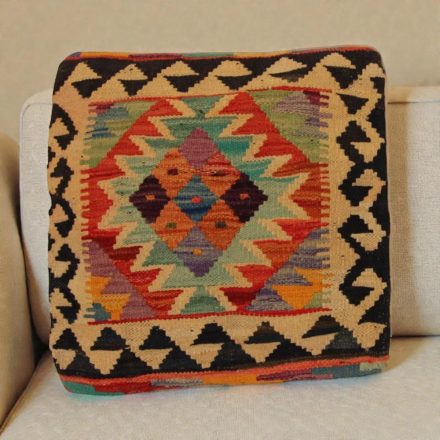 Kilim párnahuzat 45x45 kézi szövésű díszpárna