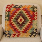 Kézi szövésű díszpáran 45x50 Kilim párnahuzat