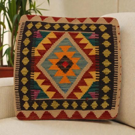 Kézi szövésű párnahuzat 45x50 Kilim díszpárna