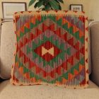 Kilim párna 50x50 kézi szövésű párnahuzat