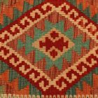 Kilim párnahuzat 50x50 kézi szövésű díszpárna