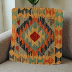 Kilim párnahuzat 50x50 kézi szövésű párna